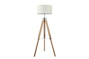 Lampen - EGLO LANTADA BODEN CHROM/BEIGE - 94324