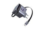 Handys - Adapter und Ladegeräte - UGREEN 65 W GaN Fast Charger with Retractable Cable - 65825