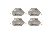 Lampen - EGLO MAZUBY 1 EINGEBAUT. SET Ø85 4X500LM 3000K DÄMPFER. IP44 GS - 31882