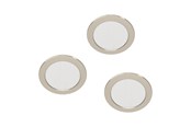Lampen - EGLO ABIUL EINGEBAUT. SET Ø86 CCT 3X300LM DÄMPFER. IP44 GS - 31932