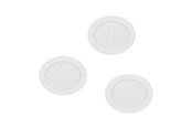 Lampen - EGLO ABIUL EINGEBAUT. SET Ø86 CCT 3X300LM DÄMPFER. IP44 WEISS - 31933