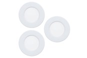 Lampen - EGLO FUEVA 6 EINGEBAUT. SET Ø88 CCT 3X3,7W 1350LM WEISS - 901394