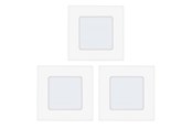 Lampen - EGLO FUEVA 1 EINGEBAUT. SET 3X2.7W 3X300LM 85X85 WEISS - 94733