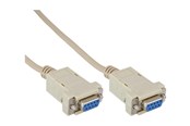 Parallele / Serielle Kabel - InLine - null modem cable - DB-9 to DB-9 - 2 m - 12222C