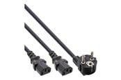 Stromkabel (Intern) - InLine Y-cable - 16657F