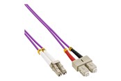 Netzwerk - Kabel - InLine patch cable - 5 m - 5 m - purple - Lila - 5m - 88645P