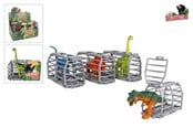 Kleine Mitbringsel für Kinder - Pocket Money Dinosaur In Cage - assorted - 570373