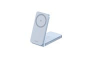 Handys - Adapter und Ladegeräte - UGREEN MagFlow Qi2.2 25 W 2-in-1 Magnetic Wireless Charger - Flat Pad - 55963