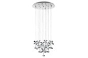 Lampen - EGLO PIANOPOLI CLUSTER Ø500 CHROM/KRISTALL *DEMO* - 93662