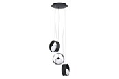 Lampen - EGLO CAMARGO CLUSTER 3X350 MM SCHWARZ - 98441