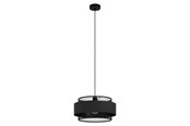 Lampen - EGLO BAZELY PENDELLEUCHTE E27 Ø400 SCHWARZ - 43668