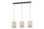 Lampen - EGLO BUTTERBURN LANGER TISCH L860 3XE27 NATUR - 43937