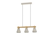 Lampen - EGLO CAWTON LANGER TISCH L760 3XE27 MUTTER/GS FSC - 43952
