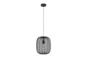 Lampen - EGLO RINROE PENDELLEUCHTE E27 SCHWARZ - 43965