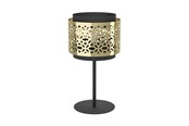 Lampen - EGLO SANBACH TISCH H450 E27 SCHWARZ/MESSING - 43982