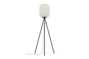 Lampen - EGLO BELGRAVE FLOOR H1415 E27 SCHWARZ/WEISS FSC - 44104