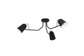 Lampen - EGLO LORETO DECKENLEUCHTE 3XE27 Ø1145 SCHWARZ - 900188