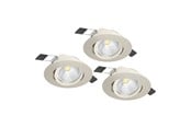 Lampen - EGLO SALICETO INTEGRIERT. SET KIP Ø88 3X450LM DÄMPFER. GS - 900746