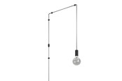 Lampen - EGLO PINETINA PENDELLEUCHTE E27 SCHWARZ - 900976