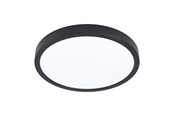 Lampen - EGLO FUEVA 5 PLAFOND Ø285 2400LM MIT SENSOR SCHWARZ - 901014
