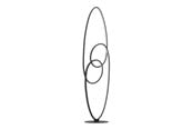 Lampen - EGLO GIANELLA BODENBELAG H1205 4400LM SCHWARZ - 901015