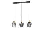 Lampen - EGLO EMPOLI LANGER TISCH L900 3XE27 SCHWARZ/BM - 901037