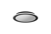 Lampen - EGLO MACCHIONI DECKENLEUCHTE Ø380 CCT 2360LM DAMPERB. SCHWARZ MIT KRISTALLEFFEKT - 901238