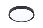 Lampen - EGLO FUEVA 6 PLAFOND Ø280 CCT 14.2W 2000LM SCHWARZ - 901299