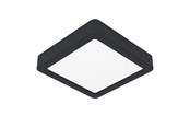 Lampen - EGLO FUEVA 6 PLAFOND 150X150 CCT 7W 1100LM SCHWARZ - 901302