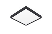 Lampen - EGLO FUEVA 6 PLAFOND 290X290 CCT 13W 2100LM SCHWARZ - 901304