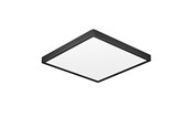 Lampen - EGLO FUEVA 6 PLAFOND 220X220 CCT 10.5W 1700LM IP44 SCHWARZ - 901329
