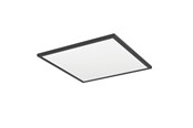 Lampen - EGLO ROVITO DECKE 500x500 CCT 28.8W 4200LM IP44 SCHWARZ - 901444