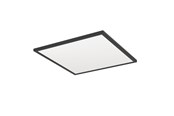Lampen - EGLO ROVITO-R DECKENLEUCHTE 500X500 CCT 28.8W 4200LM DIMMINGB. IP44 SCHWARZ - 901457