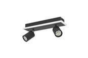 Lampen - EGLO RIMBOCCHI 1 SPOT SCHIENE L340 12W 1500LM SCHWARZ - 901635