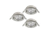 Lampen - EGLO FAVAZZINA EINGEBAUT. SÆT KIP Ø88 GU10 3X4,9W 3X400LM GS - 901757