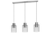 Lampen - EGLO MILLIGAN LANGER TISCH 3XE27 L930 ZINK - 43648