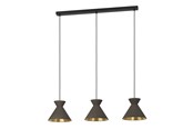 Lampen - EGLO NASTASIA LANGER TISCH 3XE27 L1000 CAPPUCCINO/GOLD - 900348