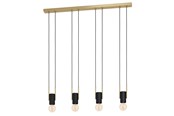 Lampen - EGLO BITACHITO LANGER TISCH E27 L930 SCHWARZ/BM - 98858