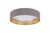 Lampen - EGLO PALOMARO 2 DECKENLEUCHTE Ø3203X3,6W 1110LM 3000K CAPPUCCINO/GOLD - 75773
