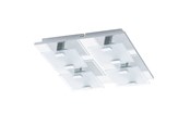 Lampen - EGLO VICARO DECKENLEUCHTE 4X2.5W CHROM - 93314