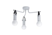 Lampen - EGLO APRICALE DECKENLEUCHTE E27 3L GRAU/SCHWARZ - 98281