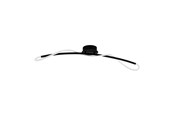 Lampen - EGLO EGIDONELLA DECKENLEUCHTE 3250LM L900 SCHWARZ/OPAL - 99381