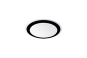 Lampen - EGLO COMPETA DECKENLEUCHTE 2000LM Ø335 SCHWARZ/KLAR - 99404