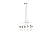 Lampen - EGLO ZACHARO KRONLEUCHTER 6X360LM GS/KLAR - 96943