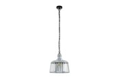 Lampen - EGLO WRAXALL 1 ANHÄNGER SILBER - 33025