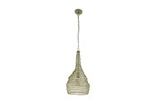 Lampen - EGLO COLTEN ANHÄNGER E27 CHAMPAGNER - 49129