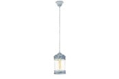 Lampen - EGLO LANGHAM PENDELLEUCHTE GRAU/BLAU - 49204