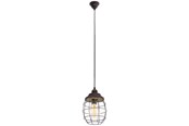 Lampen - EGLO BAMPTON ANHÄNGER ANTIKBRAUN - 49219