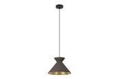 Lampen - EGLO NASTASIA ANHÄNGER E27 Ø380 CAPPUCCINO/GOLD - 900347