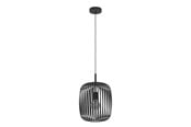 Lampen - EGLO ROMAZZINA PENDELLEUCHTE E27 Ø325 SCHWARZ - 900494